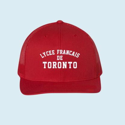 LFT Cap - Retro-Trucker Cap - Red
